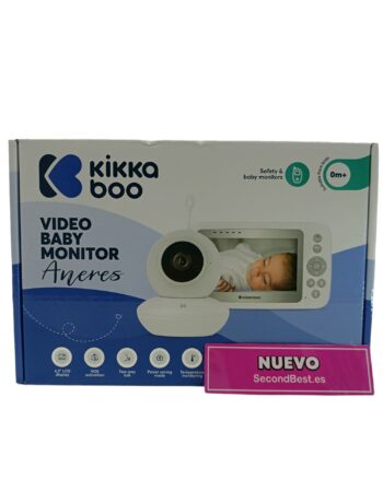Kikkaboo Aneres 4,3" Vigilabebés  Blanco Nuevo