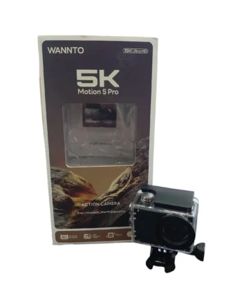 WANNTO Motion 5 Pro 5K Cámara Deportiva Negro Segunda Mano