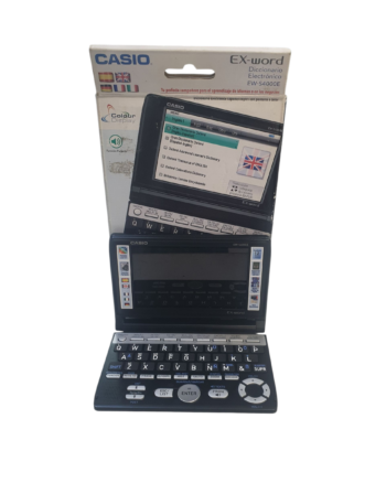 Casio EX-word EW-S4000E Multilingüe Diccionario Traductor Electrónico Segunda Mano