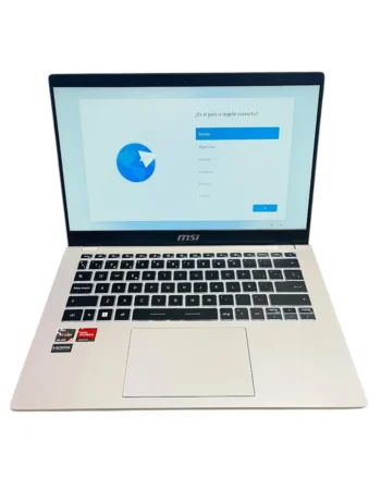 MSI Modern 14 C7M-044xES CPU Ryzen 5 7530U/8GB/512GB SSD Portátil Segunda Mano