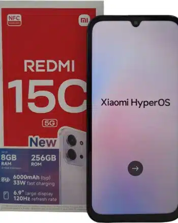 Xiaomi Redmi 15C 5G 256GB Negro - Verificado