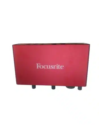 Focusrite Scarlett Audio USB Rojo—Verificado